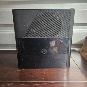 Microsoft Xbox 360 E Black Console Model 1538 - As Is Untested